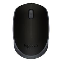 Mouse sem fio Logitech M170 com Design Ambidestro Compacto, Conexão USB e Pilha Inclusa, Preto