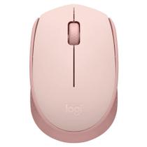 Mouse Sem Fio Logitech M170 Usb 1000 Dpi Rosa - 910-006862