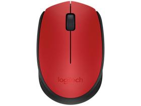 Mouse Sem Fio Logitech M170 Vermelho