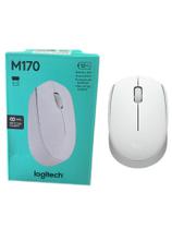 Mouse Sem Fio Logitech M170 Wireless 1000 Dpi Branco