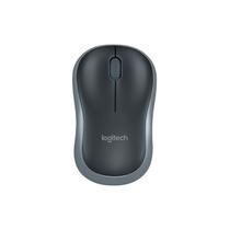 Mouse sem fio Logitech M185 2.4GHz com receptor USB, Design Ambidestro Compacto, Conexão USB