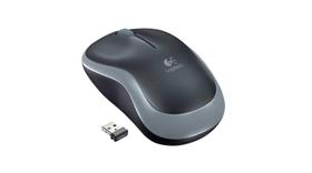 Mouse Sem Fio Logitech M185 - Preto e Vermelho