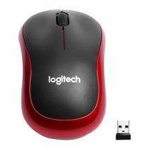 Mouse Sem Fio Logitech M185 - Receptor USB, Compatível com MacOS, Windows 10/8/7 e ChromeOS