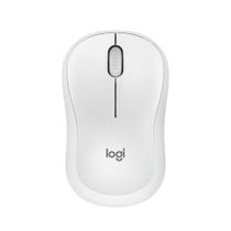 Mouse Sem Fio Logitech M240, Bluetooth, Clique Silencioso, Design Ambidestro Compacto, Branco - 910-007116