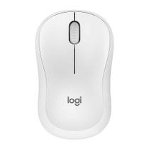 Mouse Sem Fio Logitech M240 Silent, 4000 DPI, Bluetooth - Branco - 910-007116