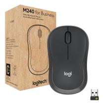 Mouse sem fio Logitech M240 Silent Bluetooth com receptor USB Mouse sem fio Logitech M240 Silent Bluetooth com receptor USB