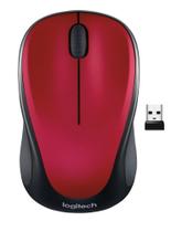 Mouse Sem Fio Logitech M317 - 2,4 GHz, 1000 DPI, Bateria de 12 Meses (Vermelho)