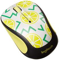 Mouse sem fio Logitech M325 Amarelo Limão 2,4 GHz