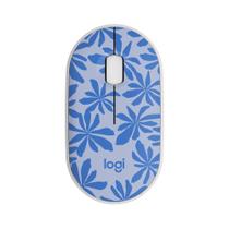 Mouse sem fio Logitech M340 Edição Limitada Azul Floral Mouse sem fio Logitech M340 Edição Limitada Azul Floral