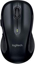 Mouse sem fio Logitech M510, alcance de 9 m, para destros, cinza-escuro