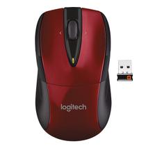 Mouse Sem Fio Logitech M525 - Vermelho/Preto - Compatível com Windows e Mac