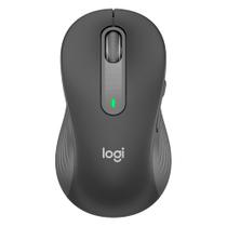 Mouse sem Fio Logitech M650 Signature L Left, LogiBolt ou Bluetooth, 2000dpi, para Canhotos, Grafite