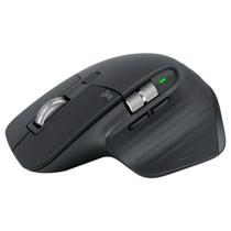 Mouse Sem Fio Logitech MX Master 3S, 8000 DPI, Bluetooth, USB, para Uso em Qualquer Superfície, Clique Silencioso, Grafite - 910-006561