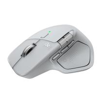 Mouse Sem Fio Logitech MX Master 4, Sensação Tátil do Haptic Feedback, USB-C, Bluetooth,Cinza Claro - 910-007566 Mouse Sem Fio Logitech MX Master 4, Sensação Tátil do Haptic Feedback, USB-C, Bluetooth,Cinza Claro - 910-007566