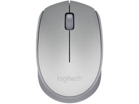 Mouse sem Fio Logitech Óptico 1000DPI 3 Botões M170 Prata Mouse sem Fio Logitech Óptico 1000DPI 3 Botões M170 Prata