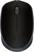 Mouse sem Fio Logitech Óptico 1000DPI 3 Botões - M170 Preto