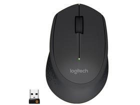 Mouse sem Fio Logitech Óptico 1000DPI M280 Preto - Original