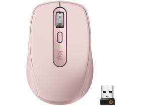 Mouse sem Fio Logitech Óptico 4000DPI 6 Botões - MX Anywhere 3 Rosa Original