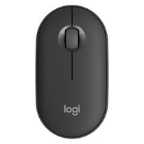 Mouse sem Fio Logitech Pebble 2 M350s - Bluetooth - Easy-Switch - 4000dpi - Grafite - 910-007049