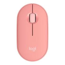 Mouse Sem Fio Logitech Pebble 2 M350s Bluetooth Rosa 1000 DPI - 910-007048