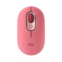 Mouse sem fio Logitech POP Heartbreaker Rose com emojis