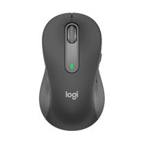 Mouse Sem Fio Logitech Signature M650 L Left Bluetooth Preto 4000 DPI - 910-006234