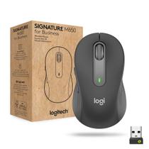 Mouse sem fio Logitech Signature M650 para Business Graphite Mouse sem fio Logitech Signature M650 para Business Graphite