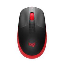Mouse Sem Fio M-190 Vermelho Logitech