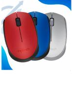 Mouse sem fio M170 Design Ambidestro Compacto e Conexão USB Logitech