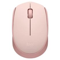 Mouse sem fio m170 nano logitech rosa 910-006862