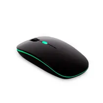 Mouse sem fio Maxprint Croma, Com Bateria Interna Recarregável, Com LED, Preto - 60000150