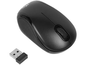 Mouse Sem Fio Mini Targus MTG W841 Wireless 2.4GHz Ergonômico Ambidestro 3 Botões Preto