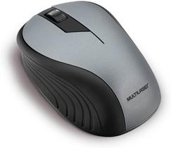 Mouse sem fio MO213 Preto e Grafite Multilaser