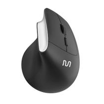 Mouse Sem Fio Multi Vertical Clique Silencioso, 1600dpi, Preto, MO384