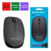 Mouse Sem Fio Multilaser Premium Óptico Conexão Automática