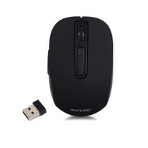 Mouse Sem Fio Multilaser Wireless 2.4ghz Batéria Litio Preto MO277