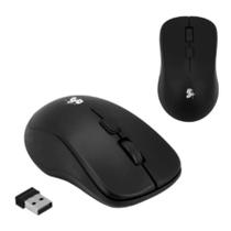 Mouse Sem Fio Office 5 Preto Alta Qualidade Preto