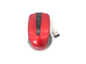 Mouse sem Fio Óptico 1600DPI KP-MU402 Knup Vermelho + Pilhas