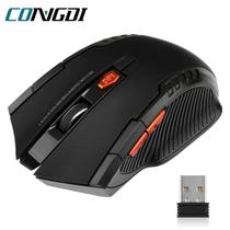 Mouse Sem Fio Óptico com Receptor USB 2.4G 1600DPI