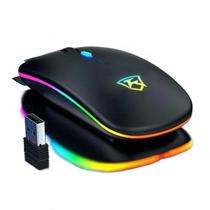 Mouse Sem Fio Ótico 2.4GHz com LED - Rolagem Suave