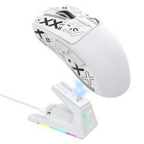 Mouse sem fio para jogos ATTACK SHARK X1 53g RGB Dock 40000DPI Mouse sem fio para jogos ATTACK SHARK X1 53g RGB Dock 40000DPI
