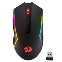 Mouse sem fio para jogos Redragon M693 LIT 12800 DPI