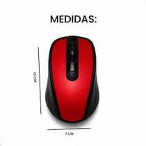 Mouse Sem Fio para Notebook e PC com Receptor USB Plug and Play 1600 DPI Mouse Sem Fio para Notebook e PC com Receptor USB Plug and Play 1600 DPI