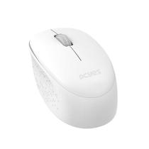 Mouse sem fio Pcyes Mover White 1600DPI 2.4GHZ Silent Click