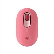 Mouse Sem Fio Pebble Logitech Slim, Usb, Bluetooth - Rosa