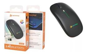 Mouse Sem Fio Pei-me01 Peining Cor Preto Cor:Cinza