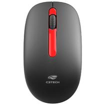 Mouse Sem Fio, Plug And Play, 1.200 Dpi, M-W15Rbk, C3Tech - C3 -tech