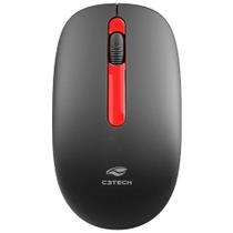 Mouse Sem Fio, Plug And Play, 1.200 Dpi, M-W15Rbk, C3Tech