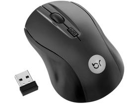 Mouse Sem Fio Preto Com Alta Precisão Bright Mouse Sem Fio Preto Com Alta Precisão Bright
