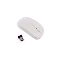 Mouse sem fio profissional slim usb optico 3 botoes longo alcance windows mac branco - Gimp
